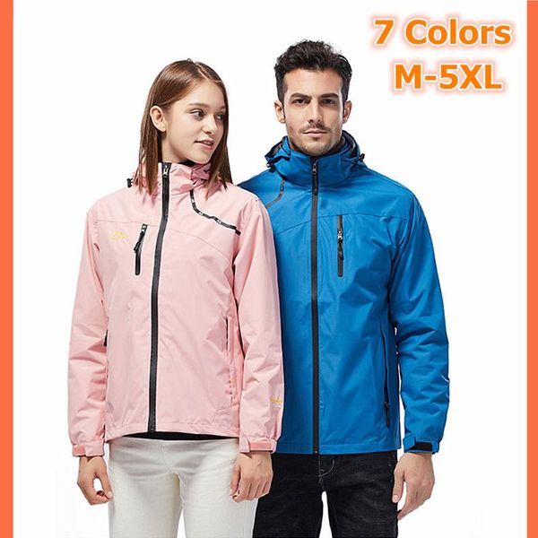 

outdoor jackets&hoodies men women quick dry hiking camping jackets waterproof sun-protective windproof sports coats male female windbreaker, Blue;black