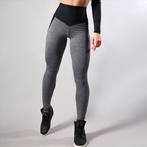 

seamless leggings women fitness leggings women jeggings sportswear femme high waist casual sports running athletic pants 1209, Black