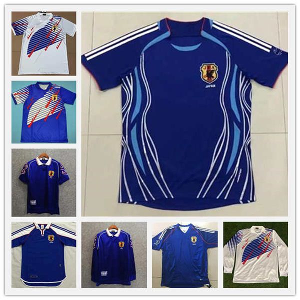 

96 98 99 00 01 06 retro version japan soccer jerseys 1996 1998 1994 2006 nanami #9 nakayama 2000 2001 world cup football uniforms, Black;yellow