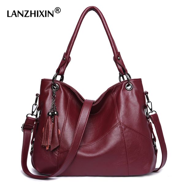 

lanzhixin women leather handbags women messenger bags designer crossbody bag women bolsa handle bags tote shoulder bags 819s 0928