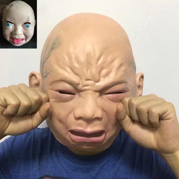 

jester pennywise halloween jolly mask x-merry crying party smiled mask cosplay props festive costumes cosplay