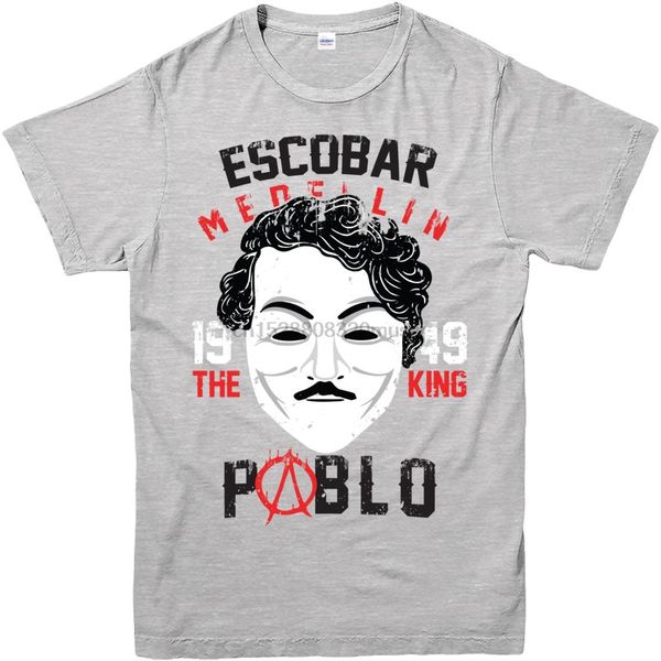 

2020 summer fashion pablo escobar v for vendetta mask spoof inspired design gift hoodie designers t shirts sweatshirt