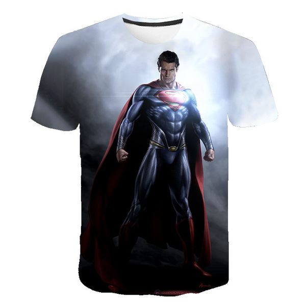 

superman/batman/spider man/captain america /hulk/iron man 3d men 3d print shirts horror hippie horror men clothing