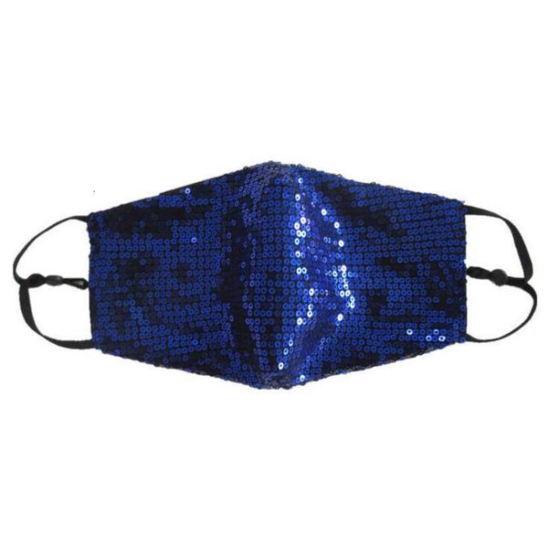 

fashion bling sequin protective masks dustproof factory washable windproof reuse face elastic earloop mouth mask eec3386 pb46t