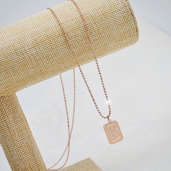 

zoxi чистый красный простой квадратный бренд длинный свитер цепи ожерелье декоративные модули охлаждения прохладно, не увядает осенью и зимо, Silver