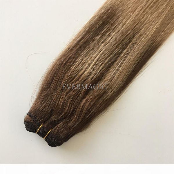 

ombre human hair weft extensions virgin brazilian peruvian malaysian indian straight balayage brown blonde t4 18# ombre hair weave bundles, Black