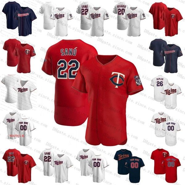 

custom men women kids josh donaldson astudillo arraez polanco miguel sano byron buxton max kepler cruz minesota baseball jerseys, Blue;black