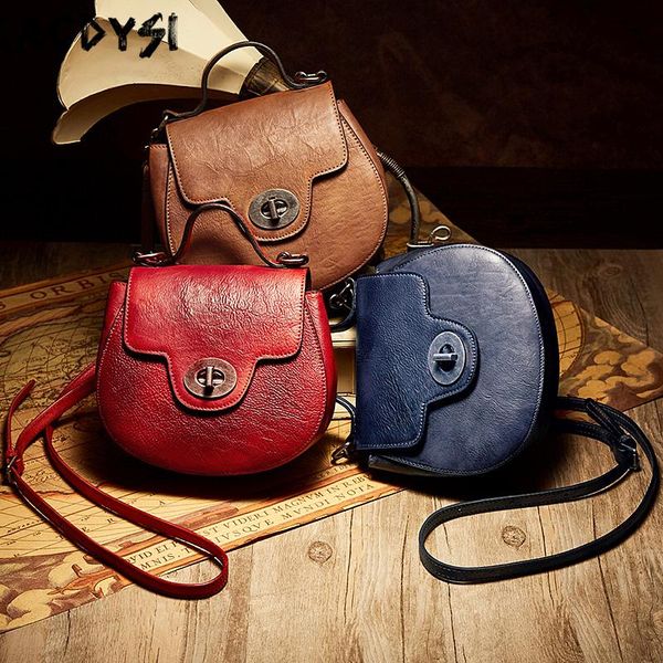 

nature cow leather women's small handbags cross shoulder bag real leather fashion ladies metal lock