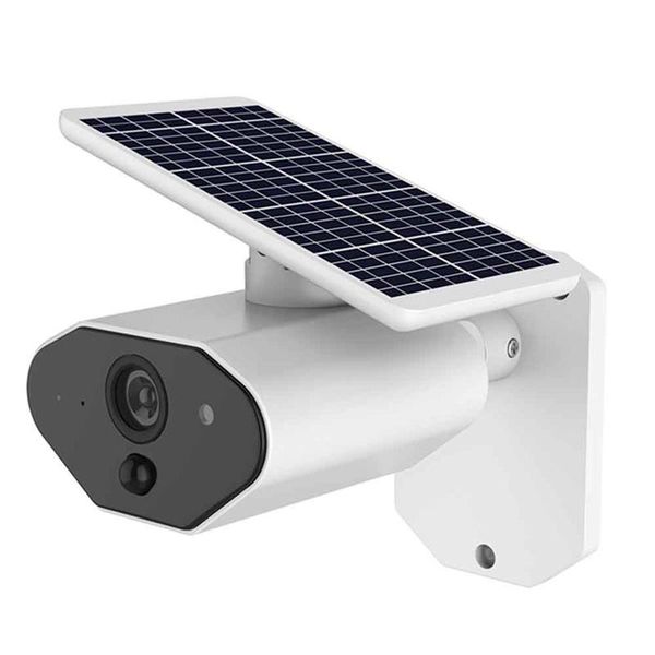 

cameras 2,0 mp solar powered ip camera | 1080p, waterproof outdoor cctv wifi security with rechargeable battery,