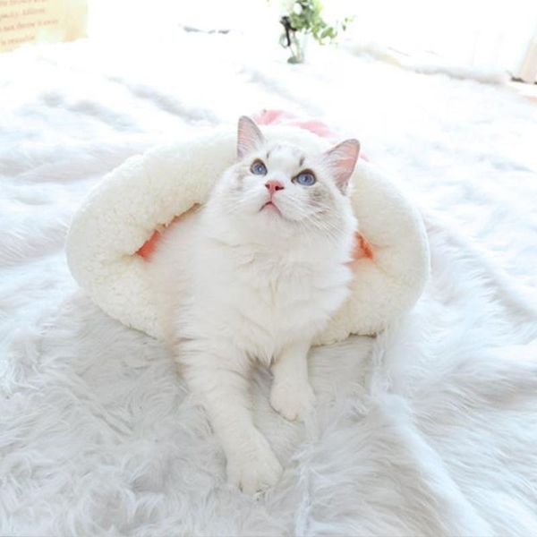 

cat beds & furniture soft warm sleeping bag dog bed pets winter flannel nest for small dogs kitten mat portable supplies