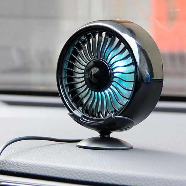 

2020 car truck cooling air fan usb multi-functional car air vent fan dashboard cooling silver balck1