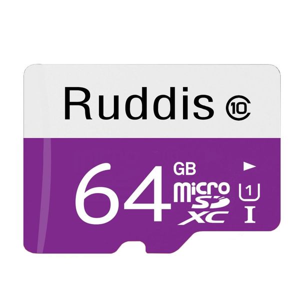 

ruddis 64gb high speed class 10 tfmicro sdxc uhs-1 memory card