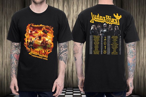 

judas priest firepower tour dates 2018 new black to 3xl casual plus size hip hop style sport hooded sweatshirt hoodie t shirt