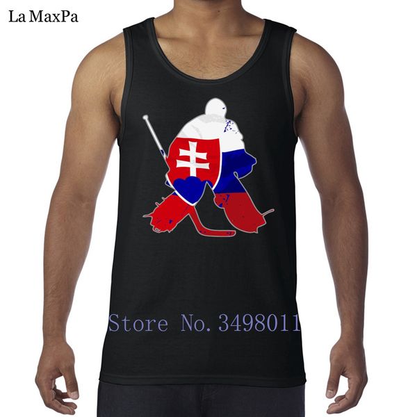 

design leisure hockeys keeper slovakia flag tank singlets funny casual vests sleeveless humorous gyms plus sweatshirt hoodie t shirt
