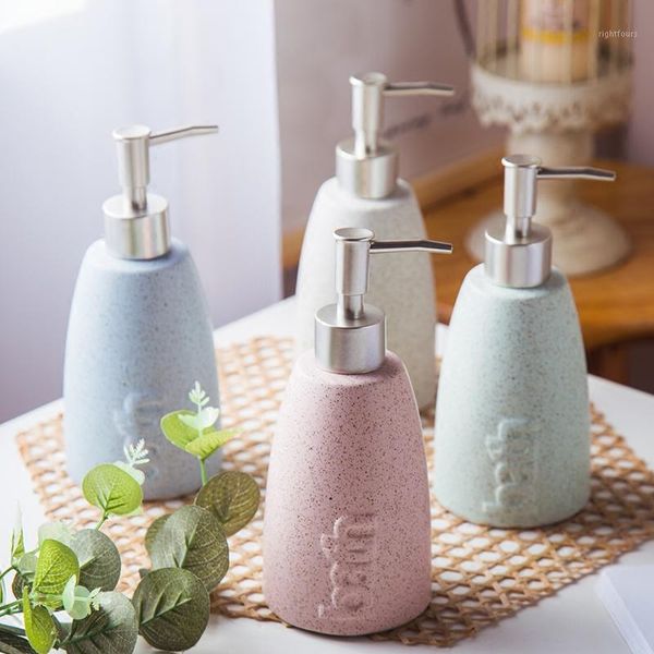 

nordic ceramic high-end sannitizer replacement creative gel bottle l beauty salon bathroom accessories ceramic1