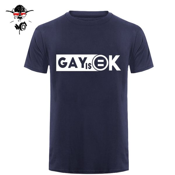 

brand gay is ok lesbian pride love proud marriage funny tshirt short sleeve tees camiseta sport hooded sweatshirt hoodie men t shirt