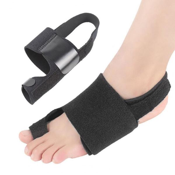 

men women hallux valgus corrector toe separator pain fixed support bunion splint, Blue;black