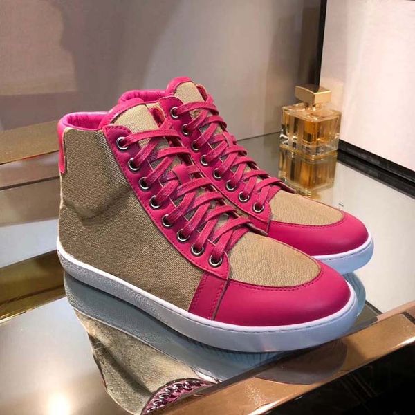 

classics quality men women shoes espadrilles sneakers printing walk sneaker embroidery canvas high platform shoes 59, Black