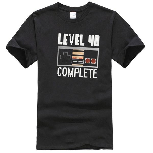 

short-sleeve t-shirt level 40 complete t-shirt men women 40th birthday gift tshirt sport hooded sweatshirt hoodie