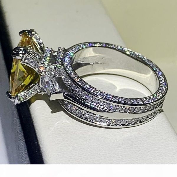 

victoria classic jewelry 925 sterling silver princess cut z diamond eiffel tower promises engagement ban for women merry christmas, Slivery;golden