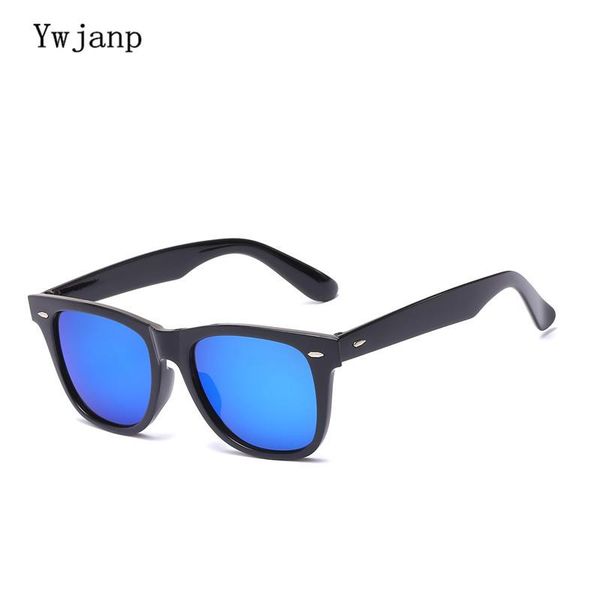 

sunglasses ywjanp rays women brand designer retro men summer style sun glasses rivet frame colorful coating shades, White;black
