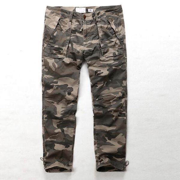 

2021 new trousers men's cargo overalls qu7h, Black