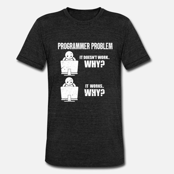 

programmer problem t shirt classic breathable white tracksuit hoodie sweatshirt