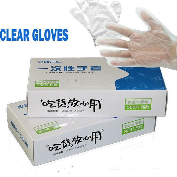 

100 gloves | disposable 500pcs vinyl