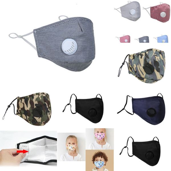 

factoryl3boface er ice silk designer mask mouth pm2.5 dustproof washable reusable ice silk cotton masks child in stock#aq845