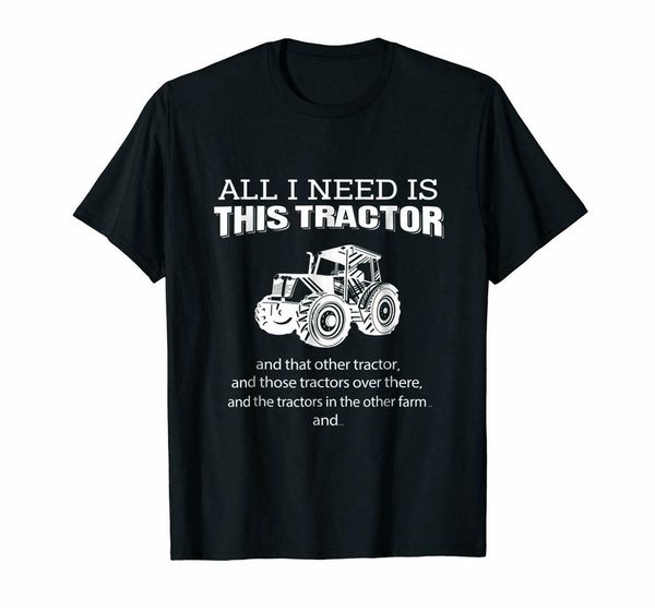 

black farmer t-shirt all i need is this tractor men's s-3xl us 100 cotton new trends tee shirt sport hooded sweatshirt hoodie