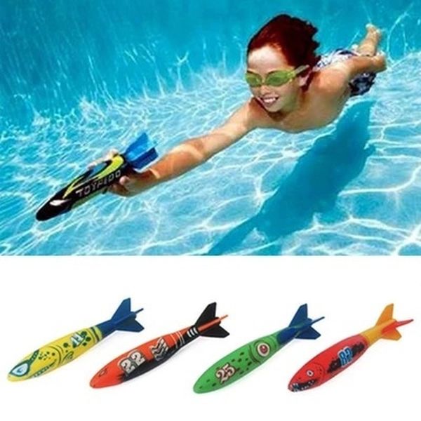 

children's swimming pool diving toys, rocket launching, summer accessories