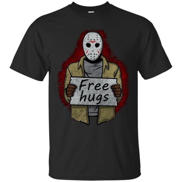 

new fashion 's short sleeve jason voorhees black hugs halloween horror short sleeve funny casual sport hooded sweatshirt hoodie t shirt