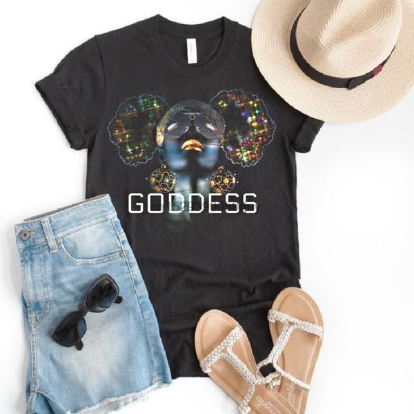 

sport goddess graphic cotton t shirt african urban soul powerful conscious woke spirituality mindset tee