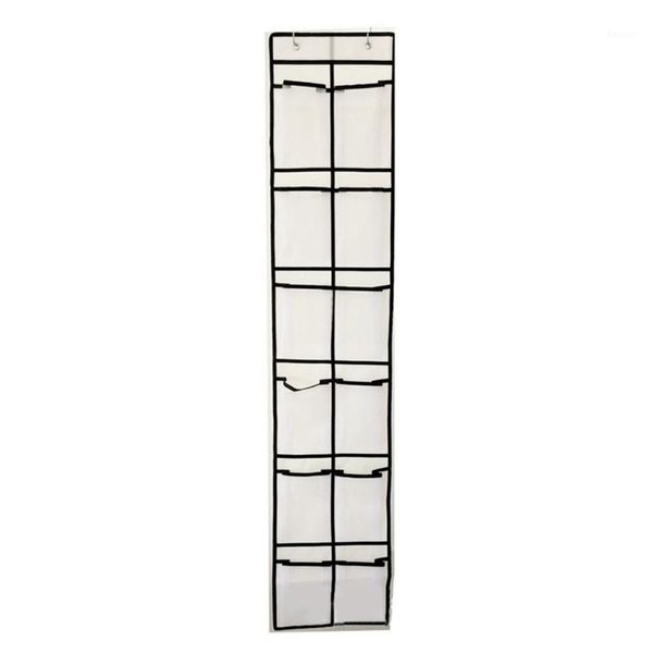 

closet wall holder over door shoe organizer storage hanging bag mesh pockets narrow shelf1