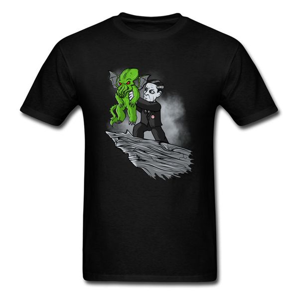 

lovecraft demon king cthulhu sleeved & pure cotton men design breathable vintage funny hoodie designers t shirts sweatshirt