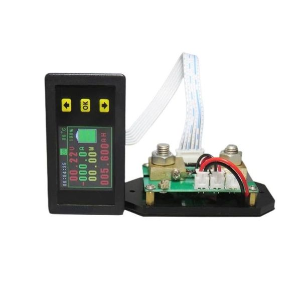 

lcd display multi-function combo meter voltage current kwh wameter 1.8 inch battery capacity power monitoring car