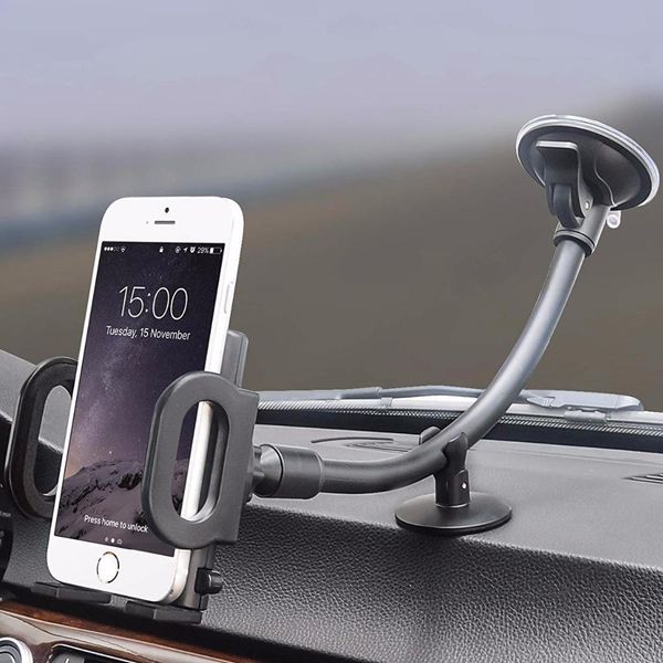 

universal windshield dashboard flexible long arm car phone holder mount for iphone x 8 car mount holder for xiaomi phone jllryg xjfshop