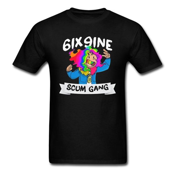 

top 6ix9ine мультфильм футболка kpop tshirt мужчины crewneck xxxl короткий рукав пользовательских футболки спортивного толстовка с капюшоном