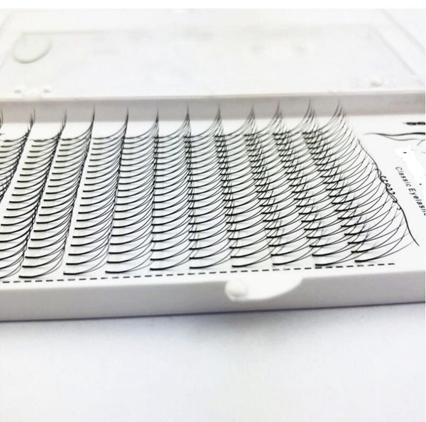 

false eyelashes 1tray/set premade 2d volume lash fans 3d classic semi permanent individual eyelash extensions