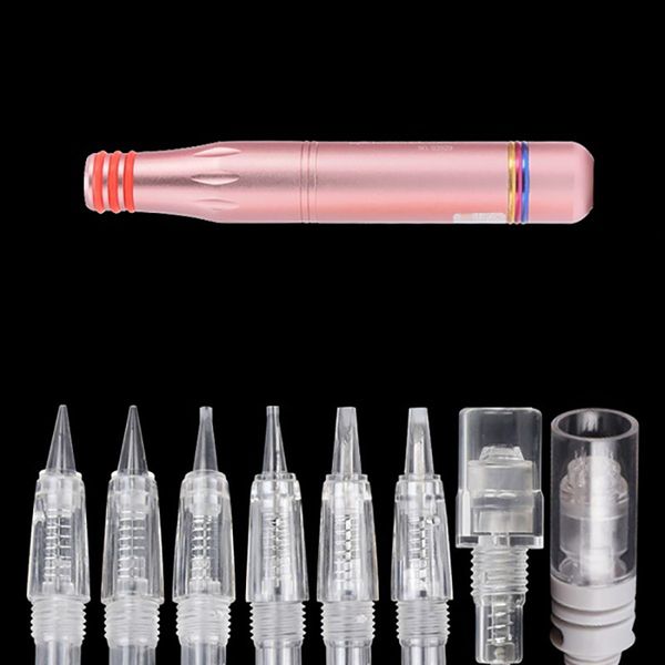 

10pcs disposable screw nano tattoo cartridge needle premium charmant machine microblading tattoo needles 1rl 3rl 5rl 3f 5f 7f