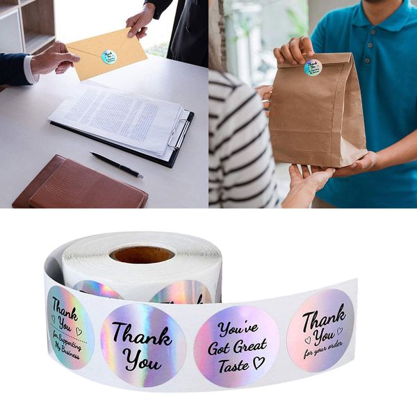 

1 рулон thank you hand made этикетки наклейки подарочная коробка наклейки, открытки наклейки
