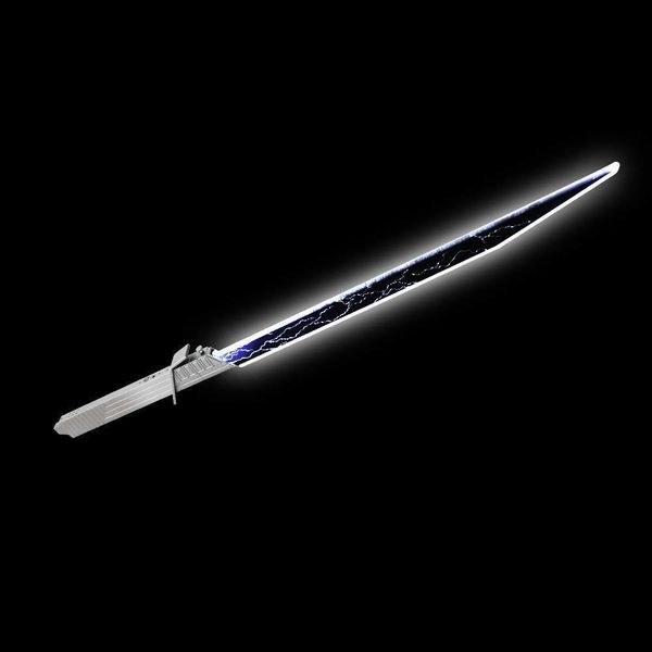 

x-trexsaber dark saber lightsaber toy sword flash on clash usb charging metal hilt halloween cosplay juguetes children toys q0113