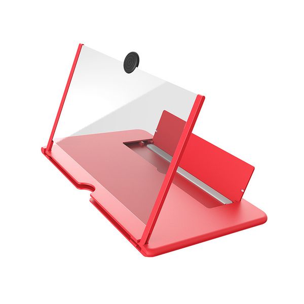 

10-дюймовый складной сотовый телефон экрана лупа радиационной защиты 3d hd amplifier видео большой экран держатель сотового телефона кронште