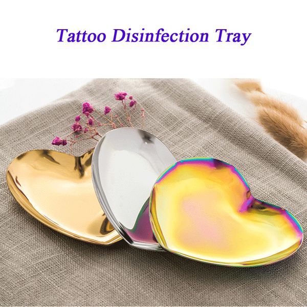 

stainless steel tattoo tray for eyebrow lip microblading tool surgical disinfection board plate for pmu accessory sterilization