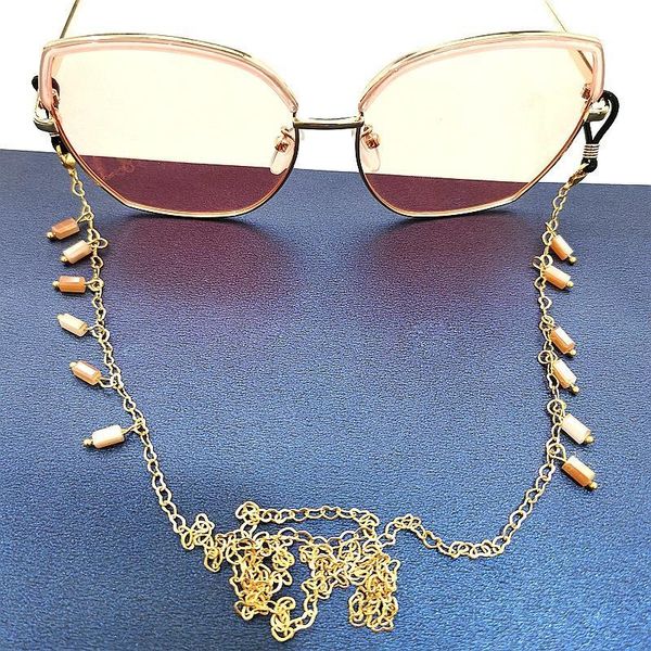

sunglasses chain women glasses chain glasses holder resin crystal glasses accessories gold color eyeglass chain jewelry h jllswj