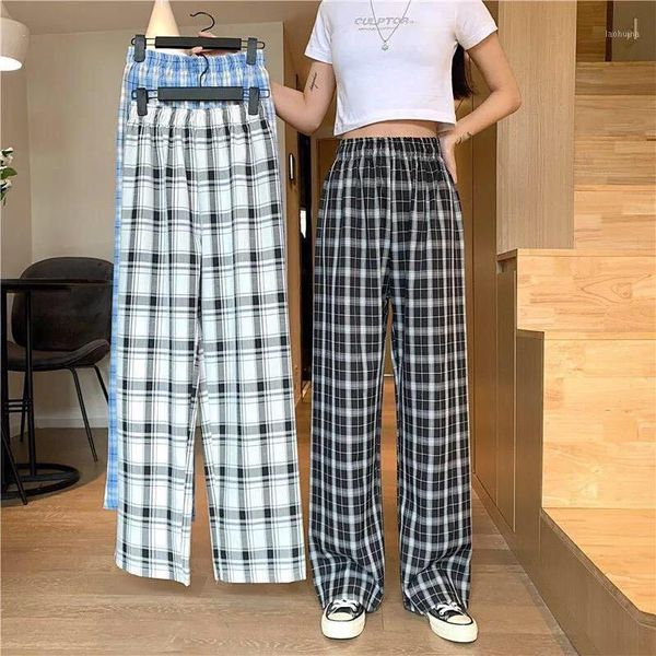 

korean style high waist 2020 winter women pants streetwear hip hop casual joggers femme clothes trousers aesthetic y2k pants1, Black;white