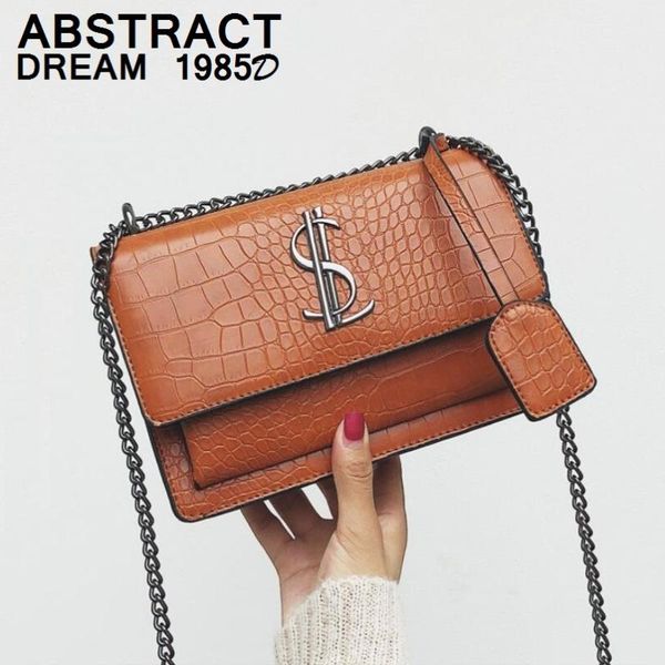 

women bag fashion women's classic quality bags 2020 designer leather ladies chains shoulder messenger casual bags