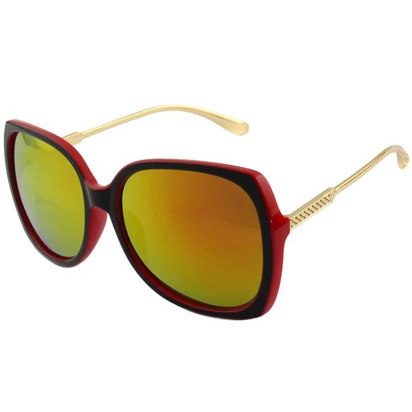 

sunglasses women new fashion brand designer big frame travel driving sun glasses ladies 5 colors uv400 sale, White;black