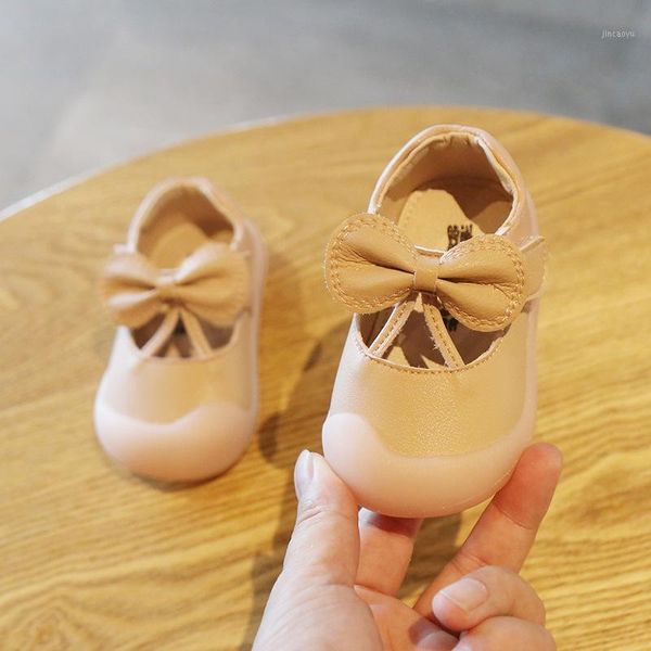 

bowtie baby shoes autumn infant toddler shoes soft anti-slip princess1