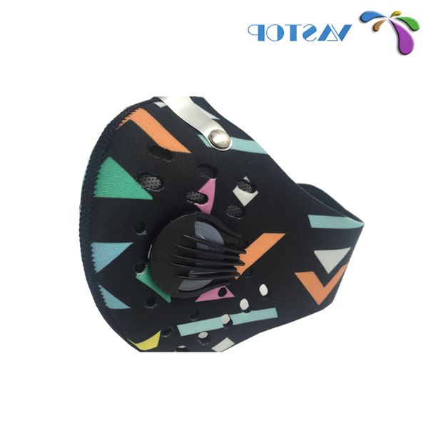 

carbon against sports anti-smog cycling filters breathable half face neoprene mask